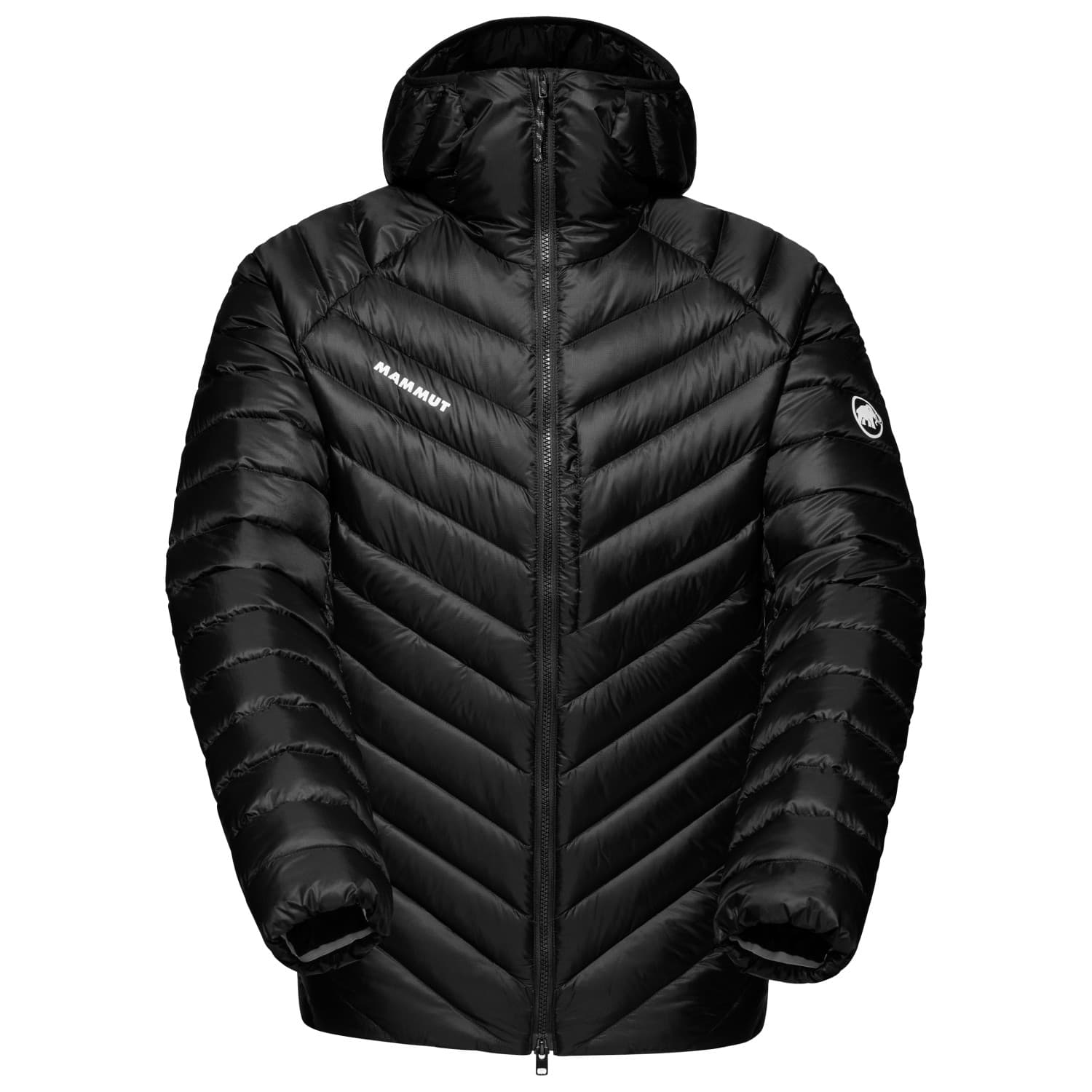 Куртка Mammut Broad Peak IN Hooded Jacket Men - Black/White - M image