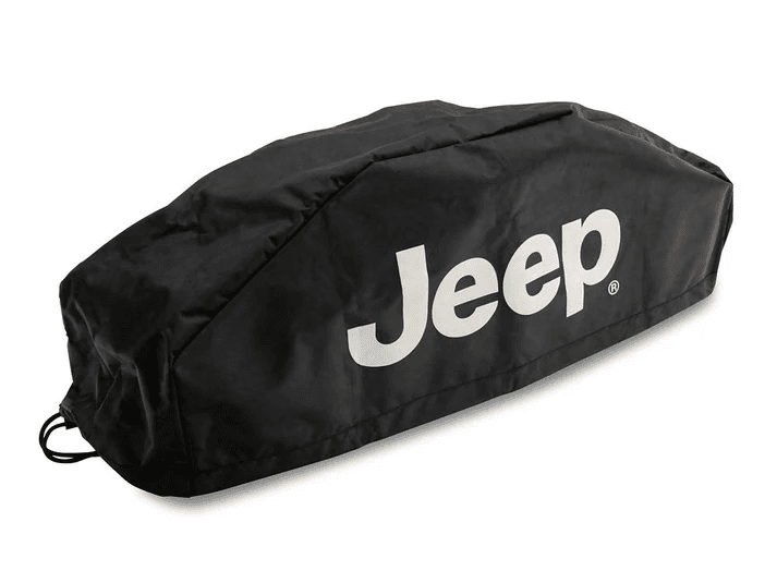 Jeep Licensed by RedRock Winch Cover with Jeep Logo image