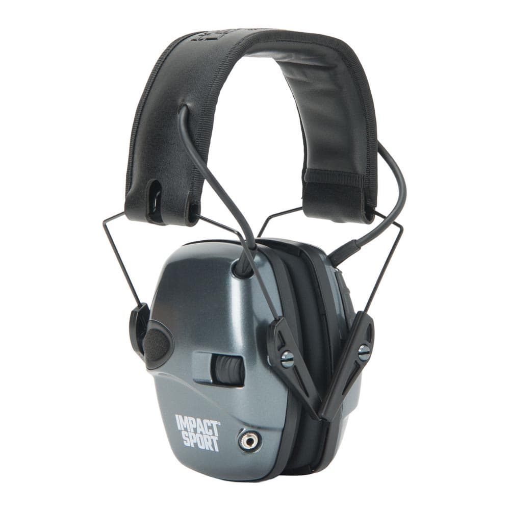 Наушники для стрельбы Howard Leight Impact Sport Women's Electronic Shooting Earmuff - Charcoal Gray image